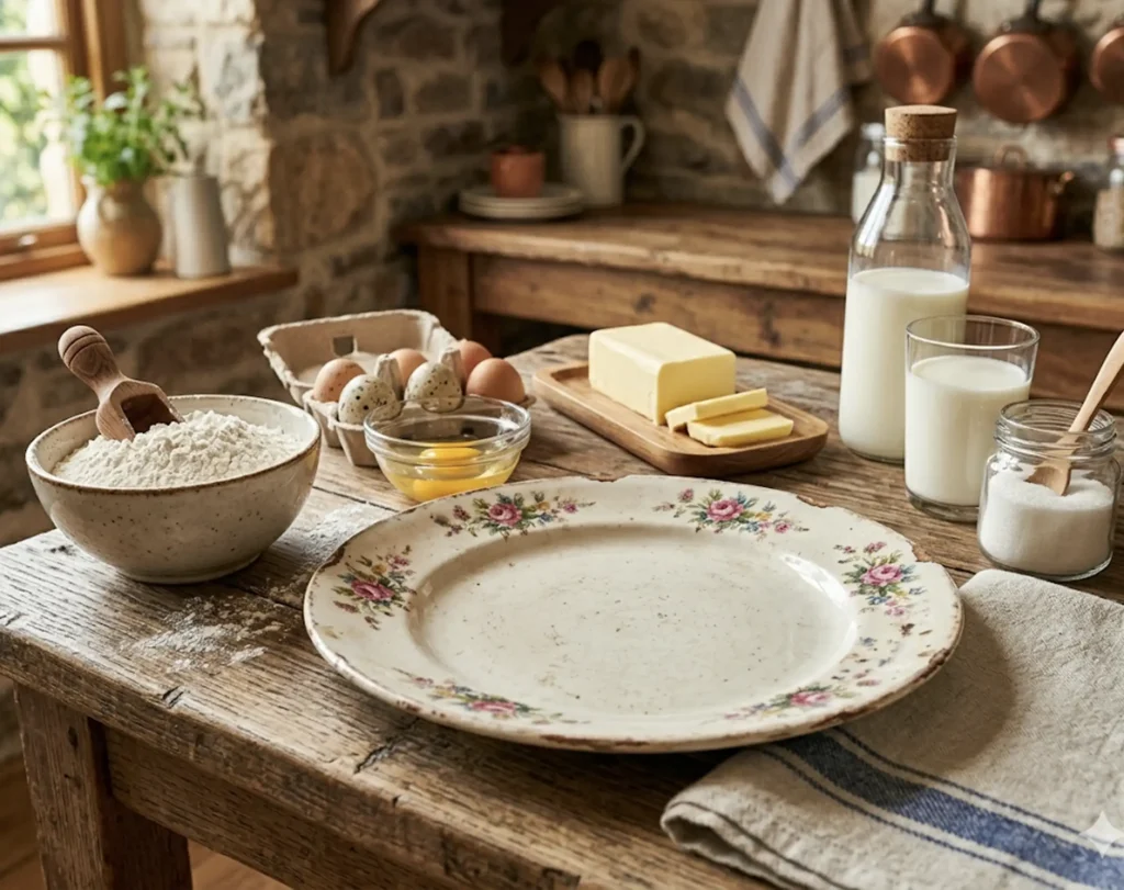 ingrédients gaufre recette grand mere