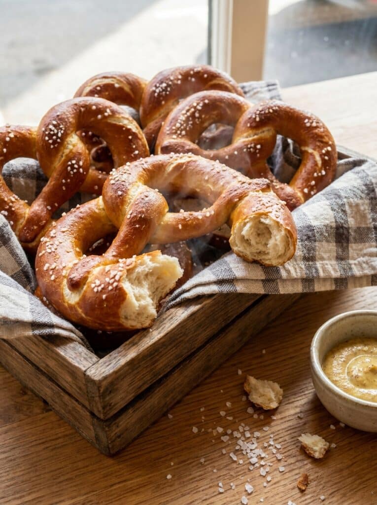 bretzel maison moelleux et doré