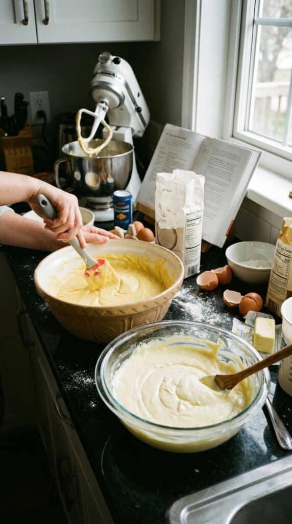 préparation gâteau au fromage blanc alsacien