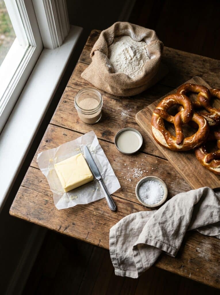 ingrédients recette bretzel maison