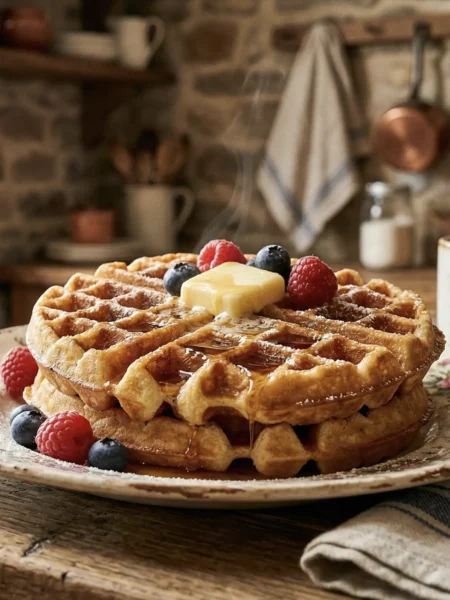 gaufre recette grand mere croustillante