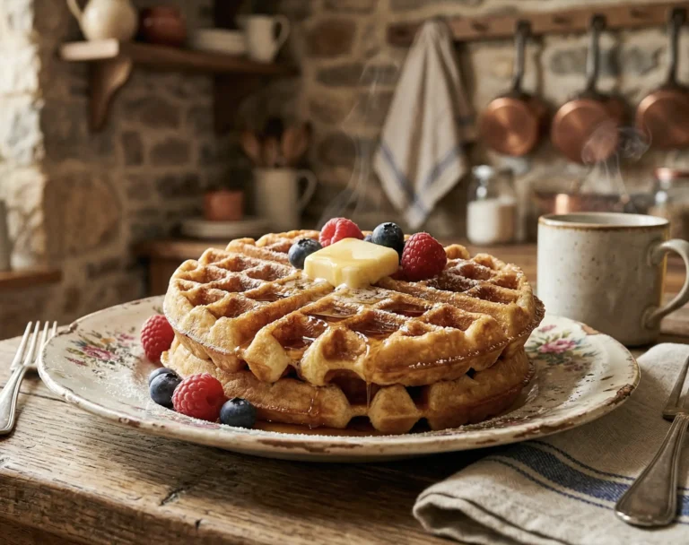 gaufre recette grand mere croustillante