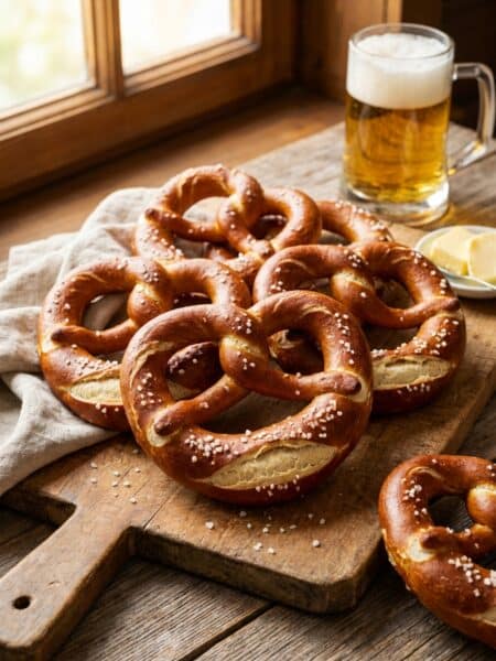 recette bretzel maison croustillant