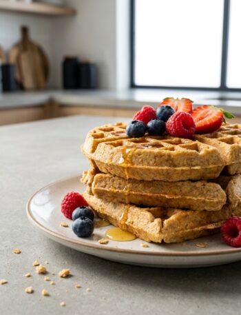 gaufres healthy maison