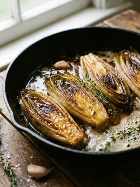 endives braisées recette