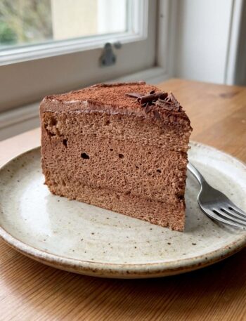 gâteau mousseline au chocolat