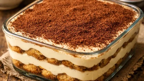 tiramisu recette au cafe crémeux