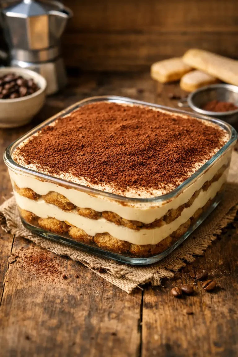 tiramisu recette au cafe crémeux