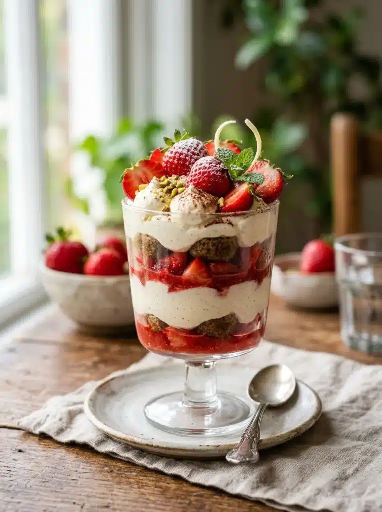 tiramisu fraise